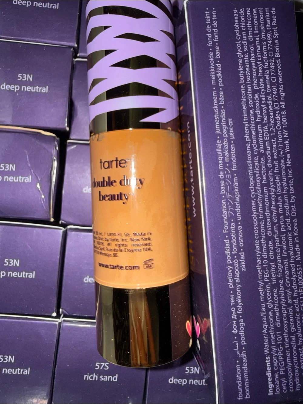 10 Pieces Lot TARTE FACE TAPE FOUNDATION 30ml 1 Oz Reseller Wholesale New Mix